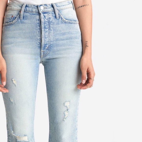 MOTHER The Tripper High-Rise Cropped Bootcut Jeans - Picture 3 of 7